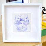 Greek sculpture  25 x 25 x 3 cm. by MOUSSIN IRJAN