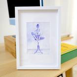 Girl on a chair  21 x 30 x 3 cm. by MOUSSIN IRJAN
