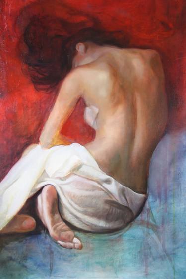Print of Fine Art Nude Paintings by MOUSSIN IRJAN