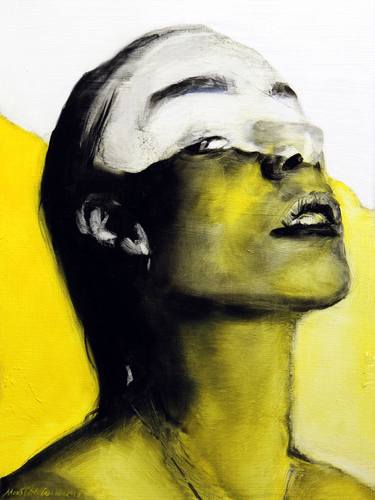 Original Figurative Portrait Paintings by MOUSSIN IRJAN