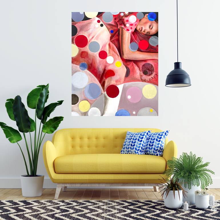 Original Figurative People Painting by Moussin Irjan