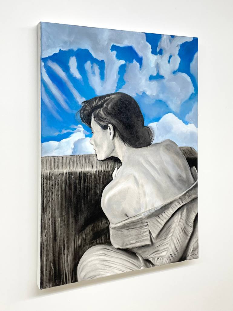 Original Figurative People Painting by Moussin Irjan