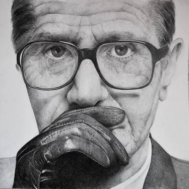 Gary Oldman, pencil portrait (sold) thumb