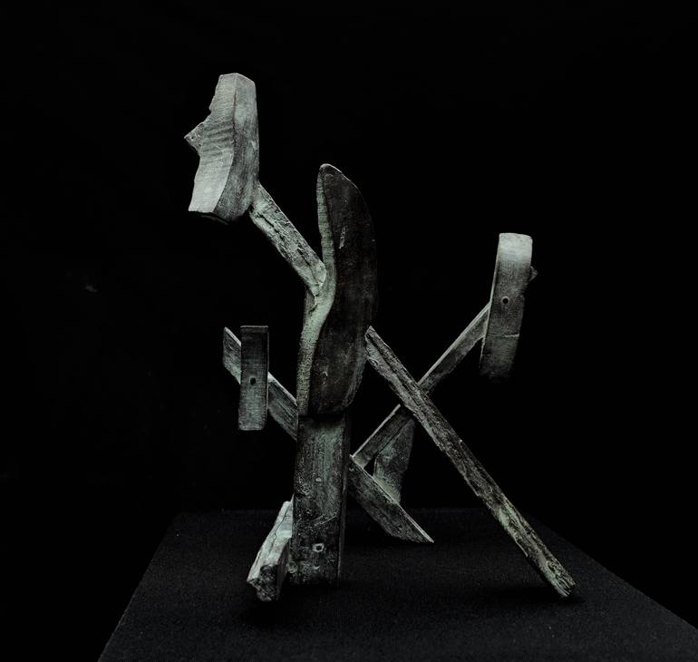 Original Conceptual Abstract Sculpture by Drager Meurtant