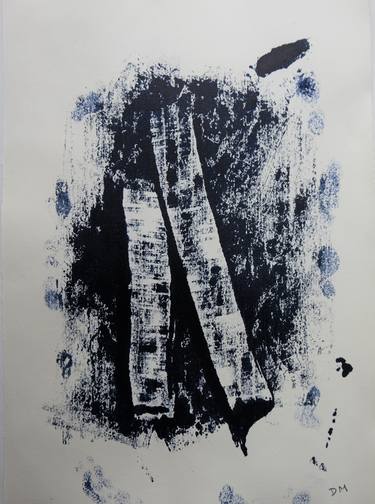 Original Abstract Printmaking by Drager Meurtant