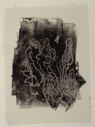 Original Abstract Printmaking by Drager Meurtant