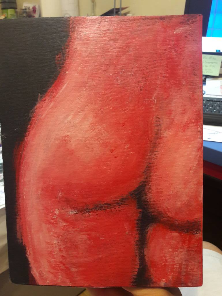 butt Painting by Mederbek Akhmetov Saatchi Art