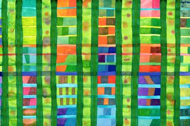 Print of Abstract Geometric Paintings by Heidi Capitaine