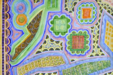 Print of Abstract Garden Paintings by Heidi Capitaine