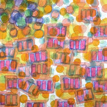 Print of Patterns Paintings by Heidi Capitaine