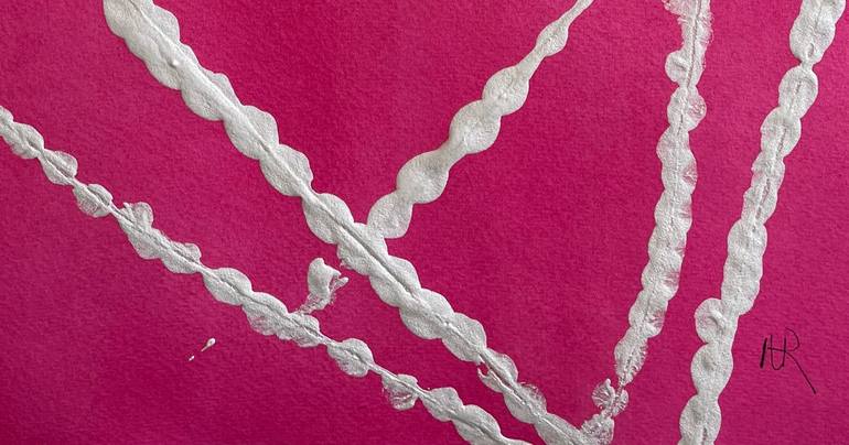 Original Abstract Expressionism Abstract Painting by Nancy Riedell