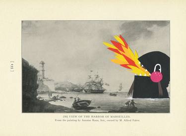 Print of Ship Collage by Mauro Baiocco