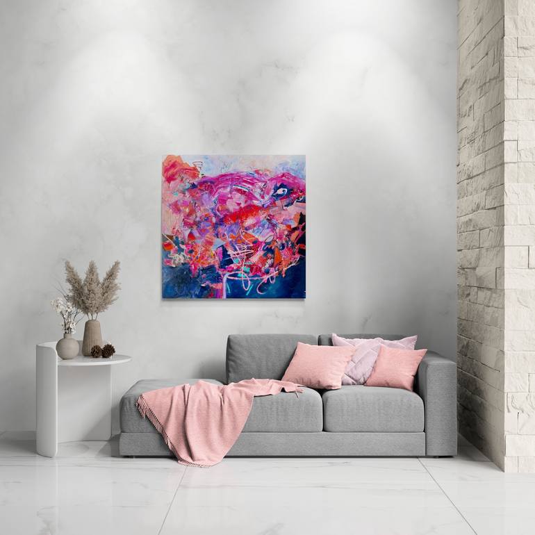 Original Abstract Painting by Theresa Vandenberg Donche