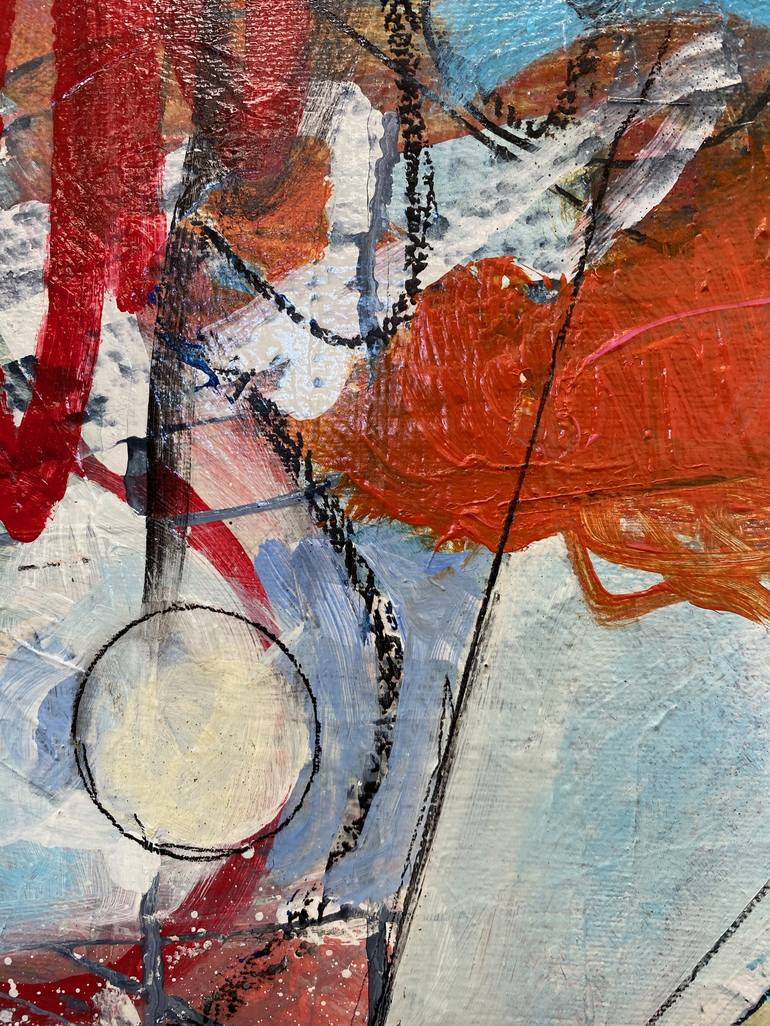 Original Abstract Painting by Theresa Vandenberg Donche