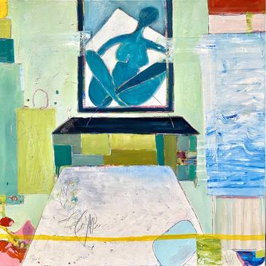 Print of Abstract Expressionism Home Paintings by Theresa Vandenberg Donche