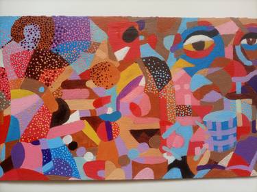 Original Abstract Paintings by Oluwaseyi Alade