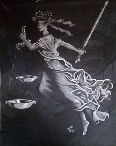Print of Realism Classical mythology Paintings by Oluwaseyi Alade