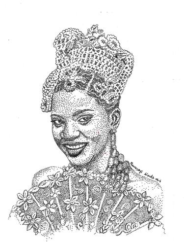 Print of People Drawings by Oluwaseyi Alade