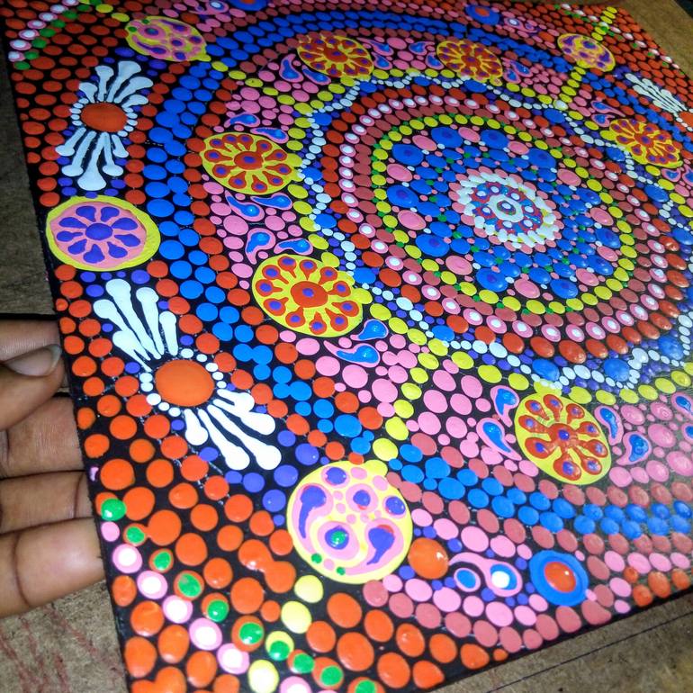 Original Abstract Painting by Oluwaseyi Alade