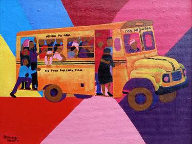Print of Transportation Paintings by Oluwaseyi Alade
