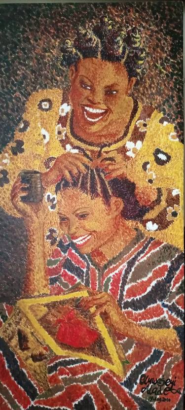 Original Expressionism Women Paintings by Oluwaseyi Alade