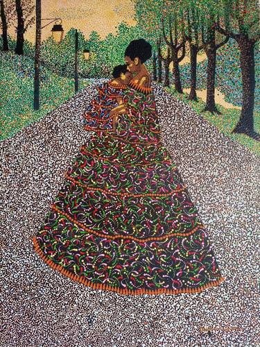 Print of Fine Art Women Paintings by Oluwaseyi Alade