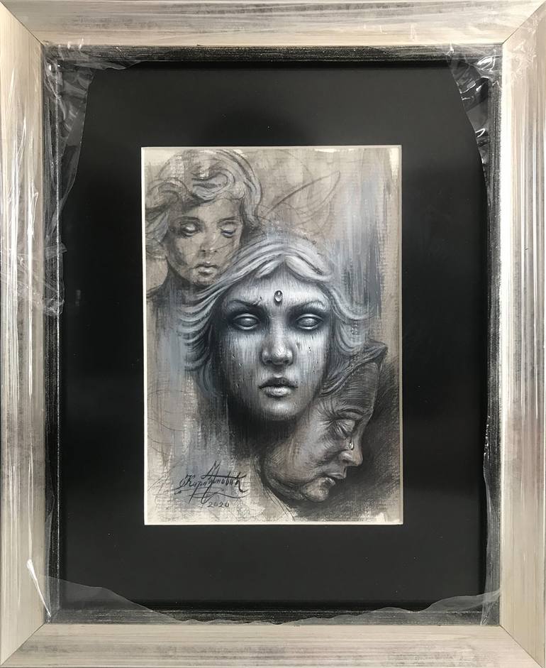 Original Figurative People Painting by Marko Karadjinovic