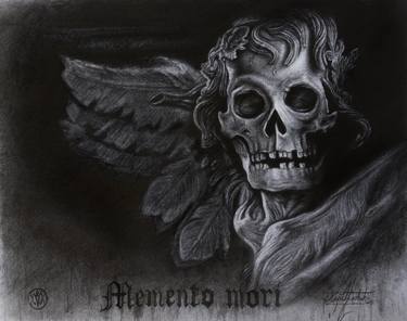 Print of Mortality Mixed Media by Marko Karadjinovic