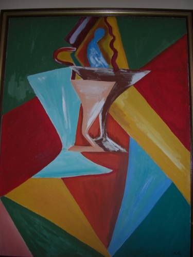 Original Expressionism Religious Painting by Melania Tarricone