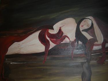 Original Realism Nude Painting by Melania Tarricone
