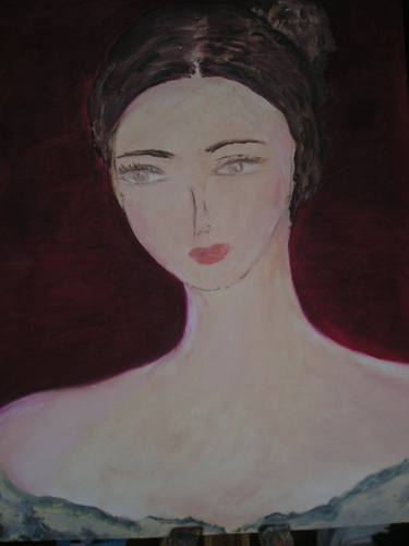 Original Realism Nude Painting by Melania Tarricone