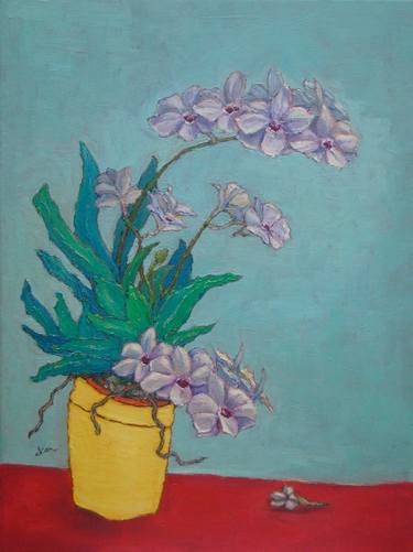 Original Impressionism Floral Paintings by HweeYen Ong