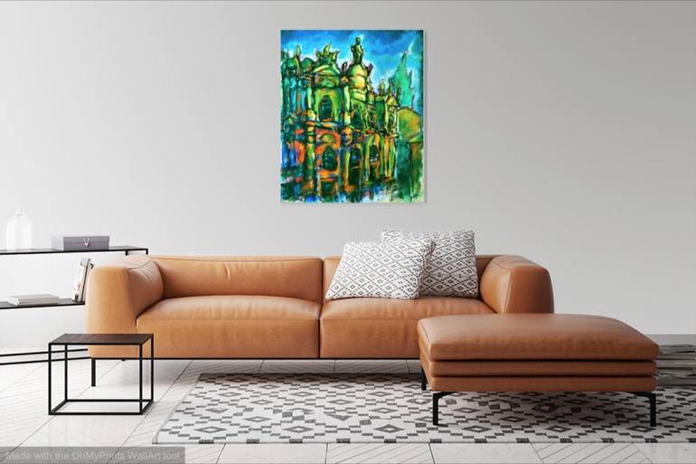 Original Expressionism Architecture Painting by HweeYen Ong