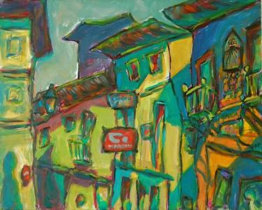 Print of Expressionism Architecture Paintings by HweeYen Ong