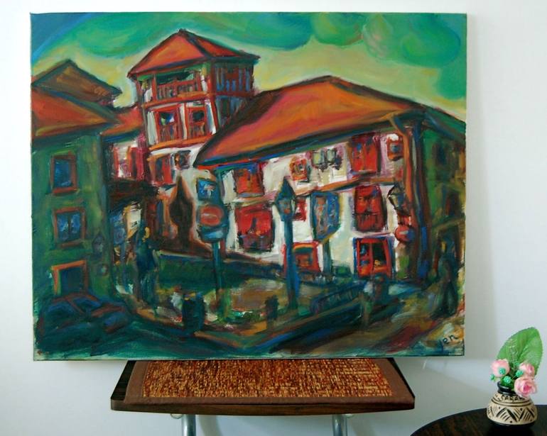 Original Architecture Painting by HweeYen Ong