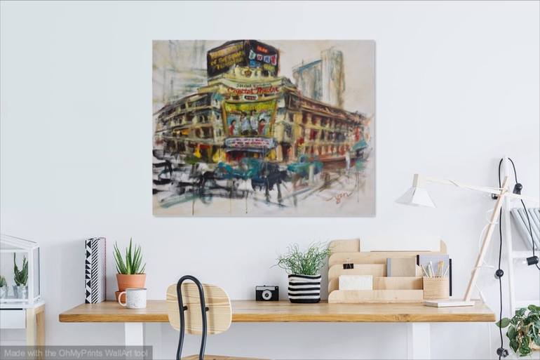Original Architecture Painting by HweeYen Ong