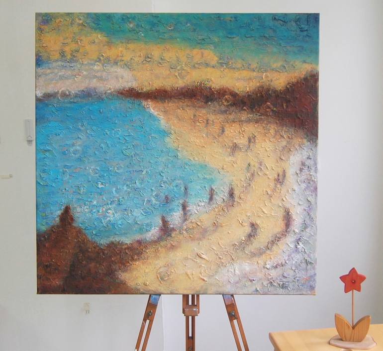 Original Seascape Painting by HweeYen Ong