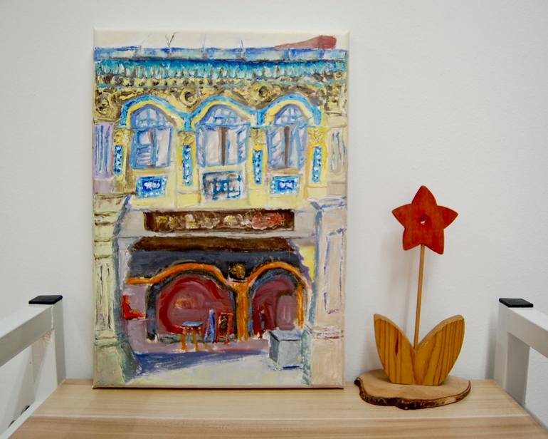 Original Contemporary Architecture Painting by Hweeyen Ong