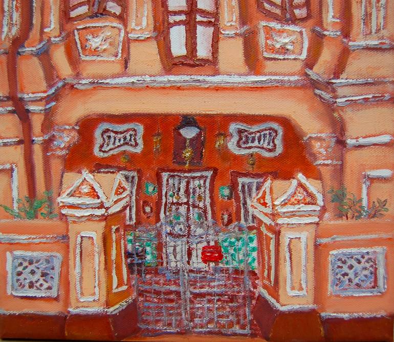 Original Contemporary Architecture Painting by Hweeyen Ong
