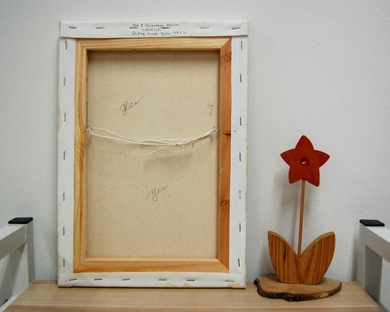 Original Contemporary Architecture Painting by Hweeyen Ong