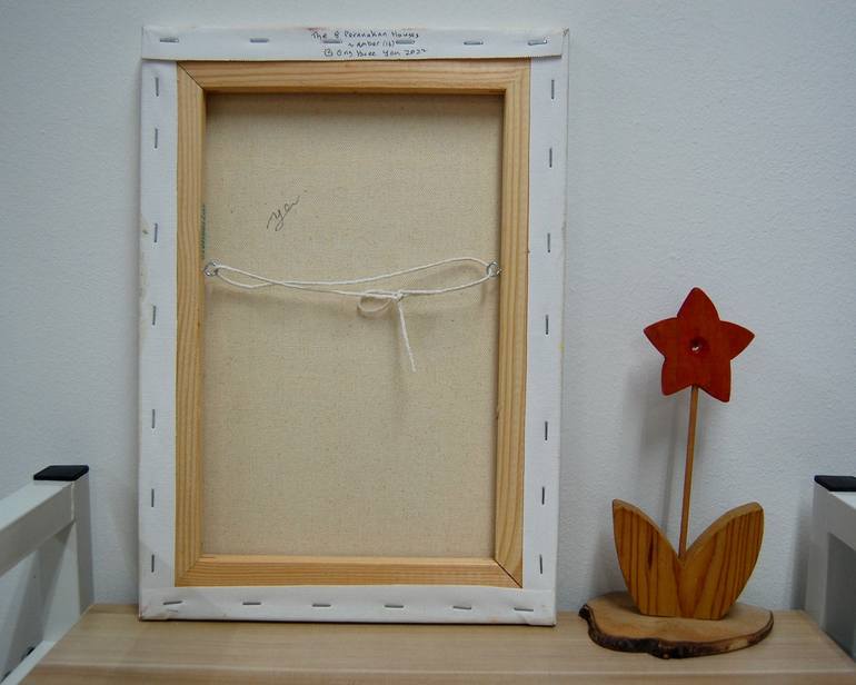 Original Contemporary Architecture Painting by Hweeyen Ong