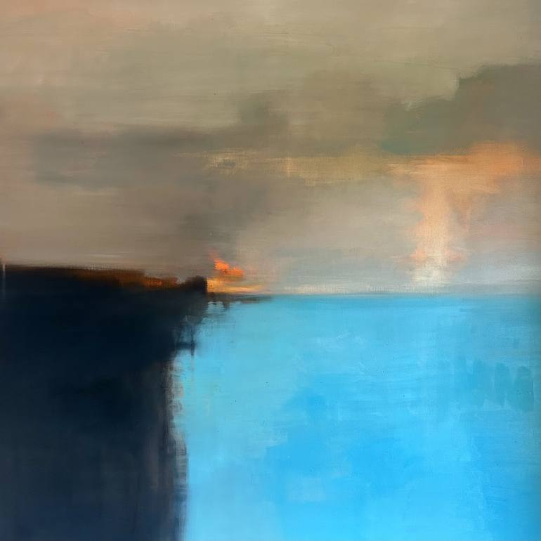 Evening Light Painting by jane kell | Saatchi Art