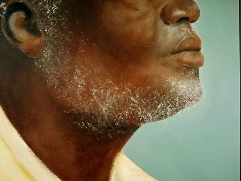 Original Figurative People Painting by Dominique Mondo
