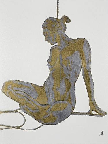 Original Figurative Nude Drawings by Sam Jones IV