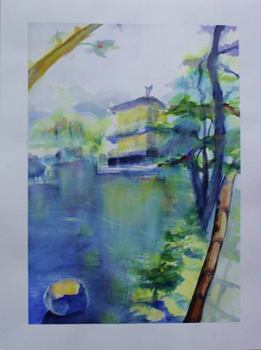 Original Expressionism Landscape Paintings by MOTOKO YASUE