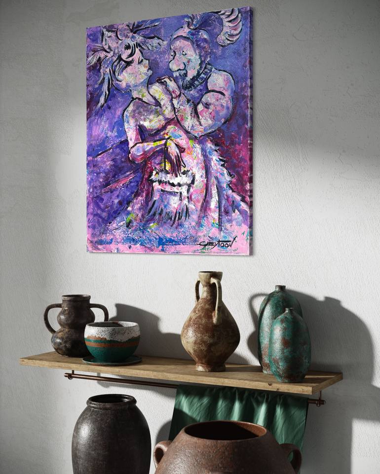 Original Figurative Fantasy Painting by Gabriella Delamater