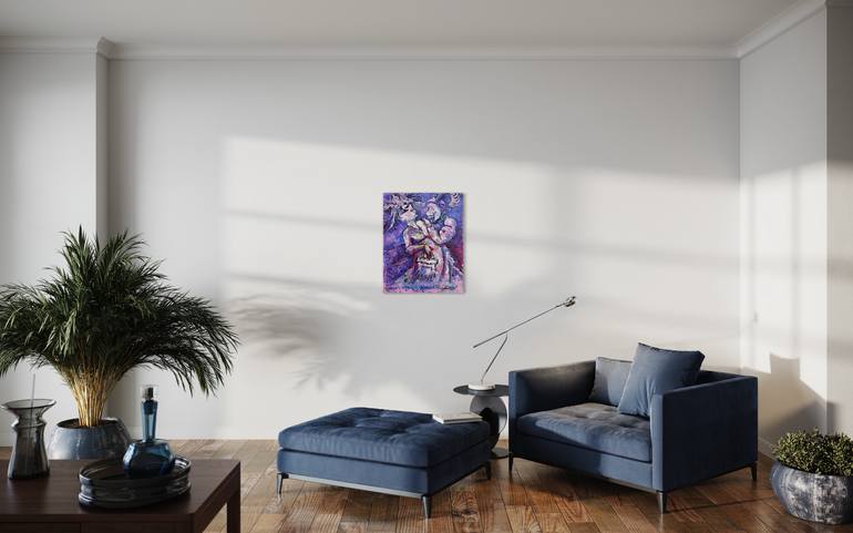 Original Figurative Fantasy Painting by Gabriella Delamater