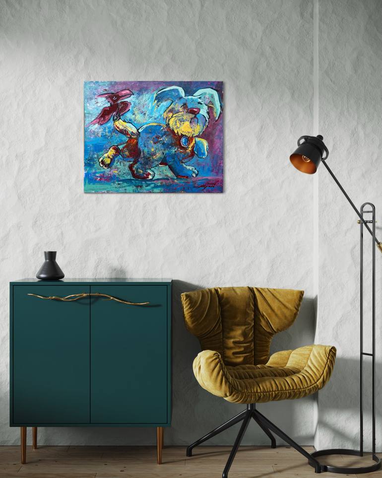 Original Figurative Fantasy Painting by Gabriella Delamater