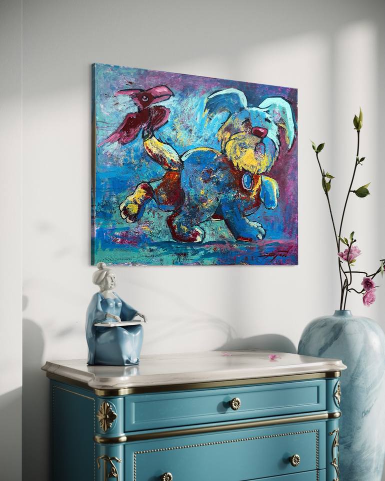 Original Figurative Fantasy Painting by Gabriella Delamater