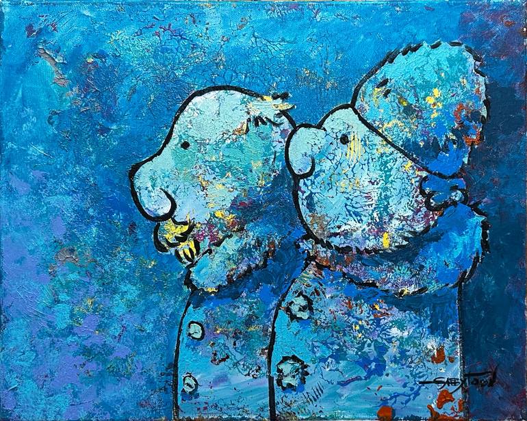 Print of Conceptual People Paintings by Gabriella Delamater